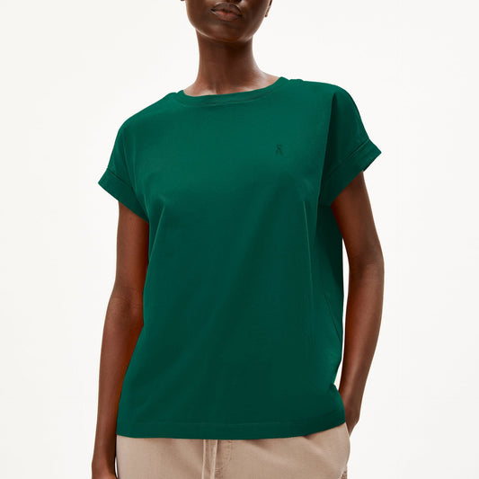 Idaara T-shirt - Emerald Green