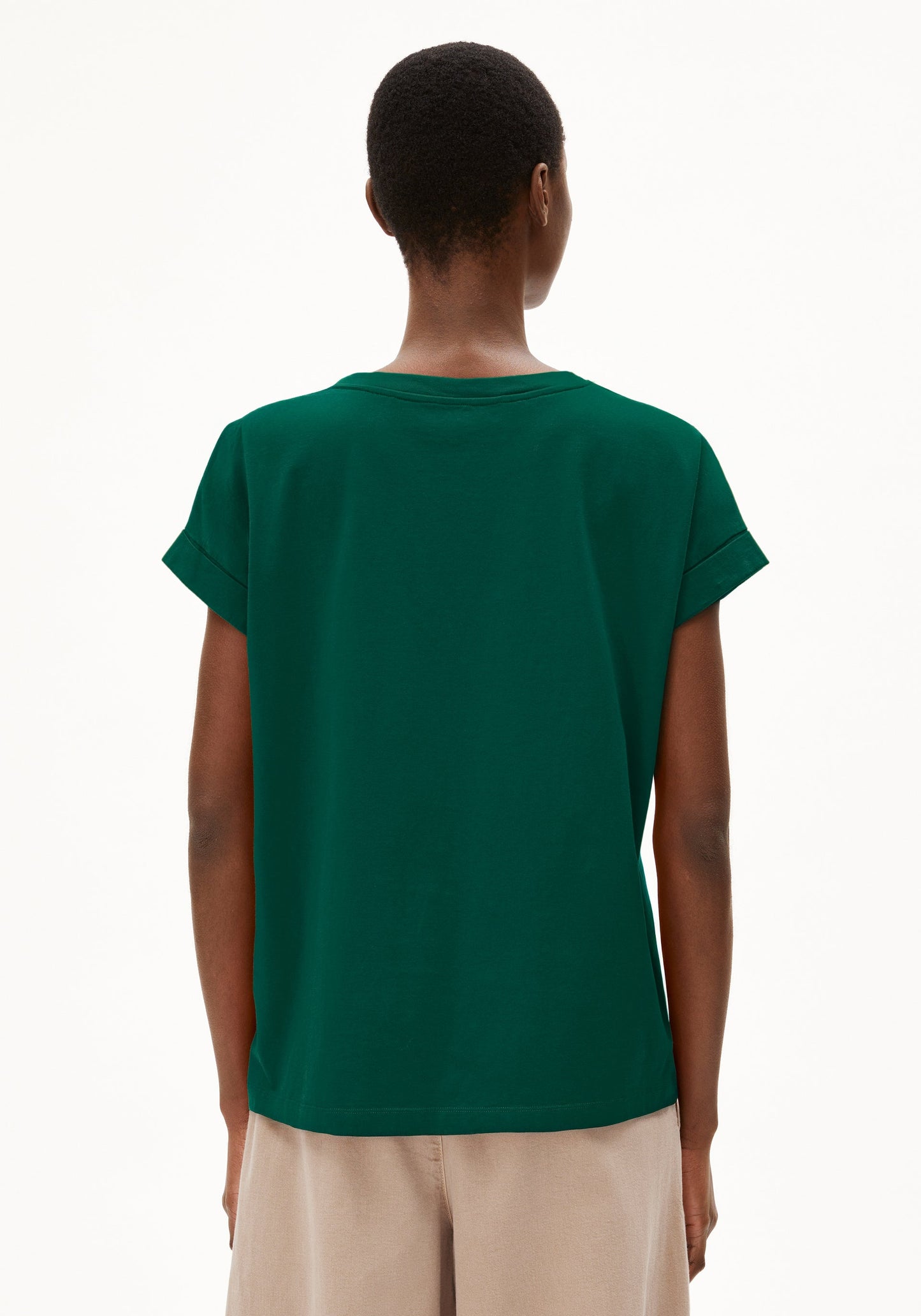 Idaara T-shirt - Emerald Green