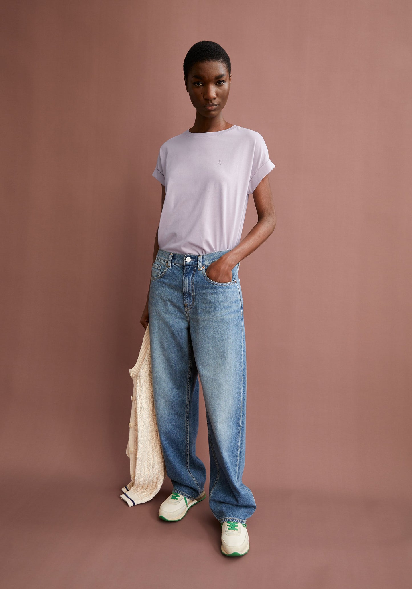 Idaara T-shirt - Ice Grape