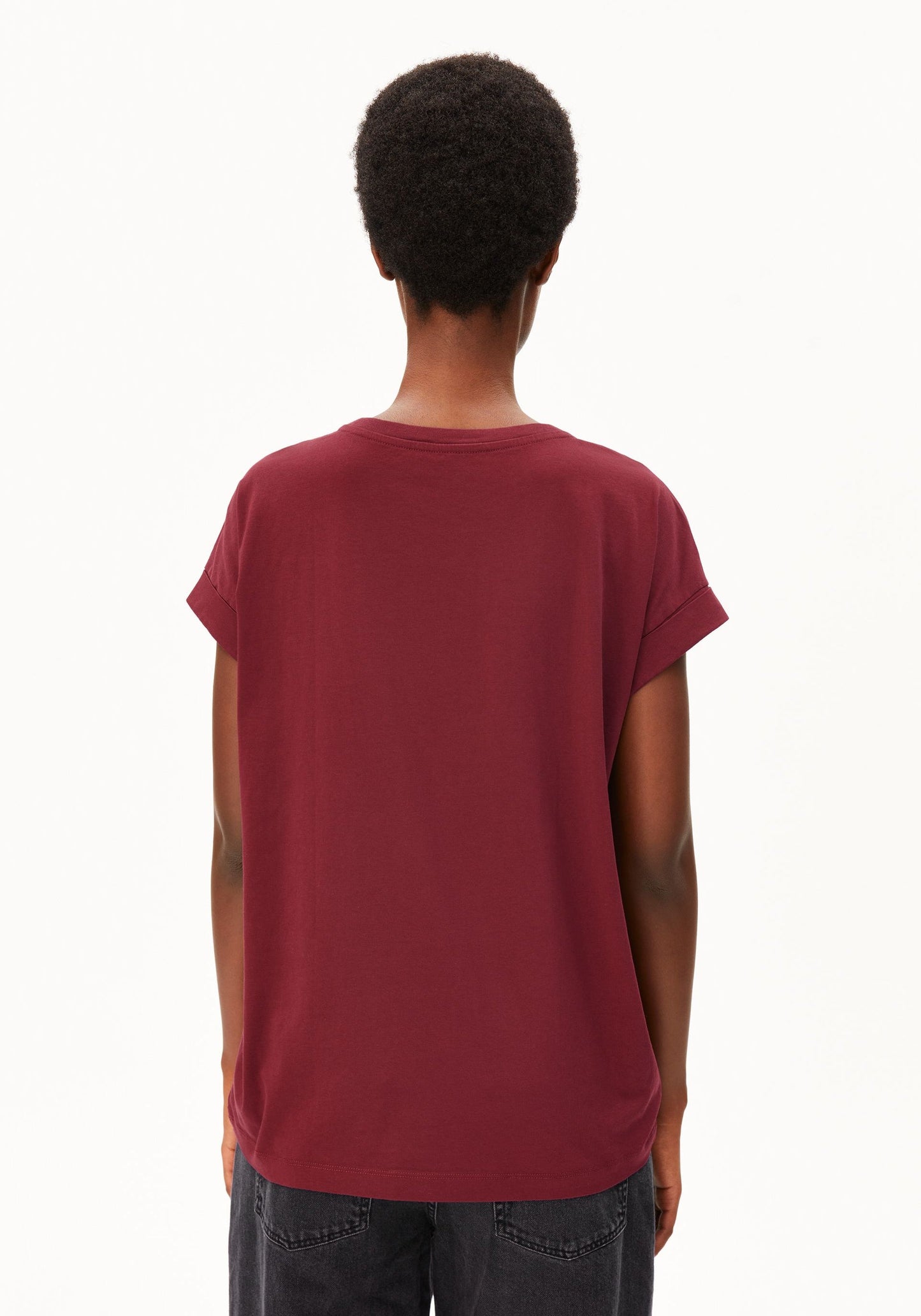 Idaara T-shirt - Velvet Red