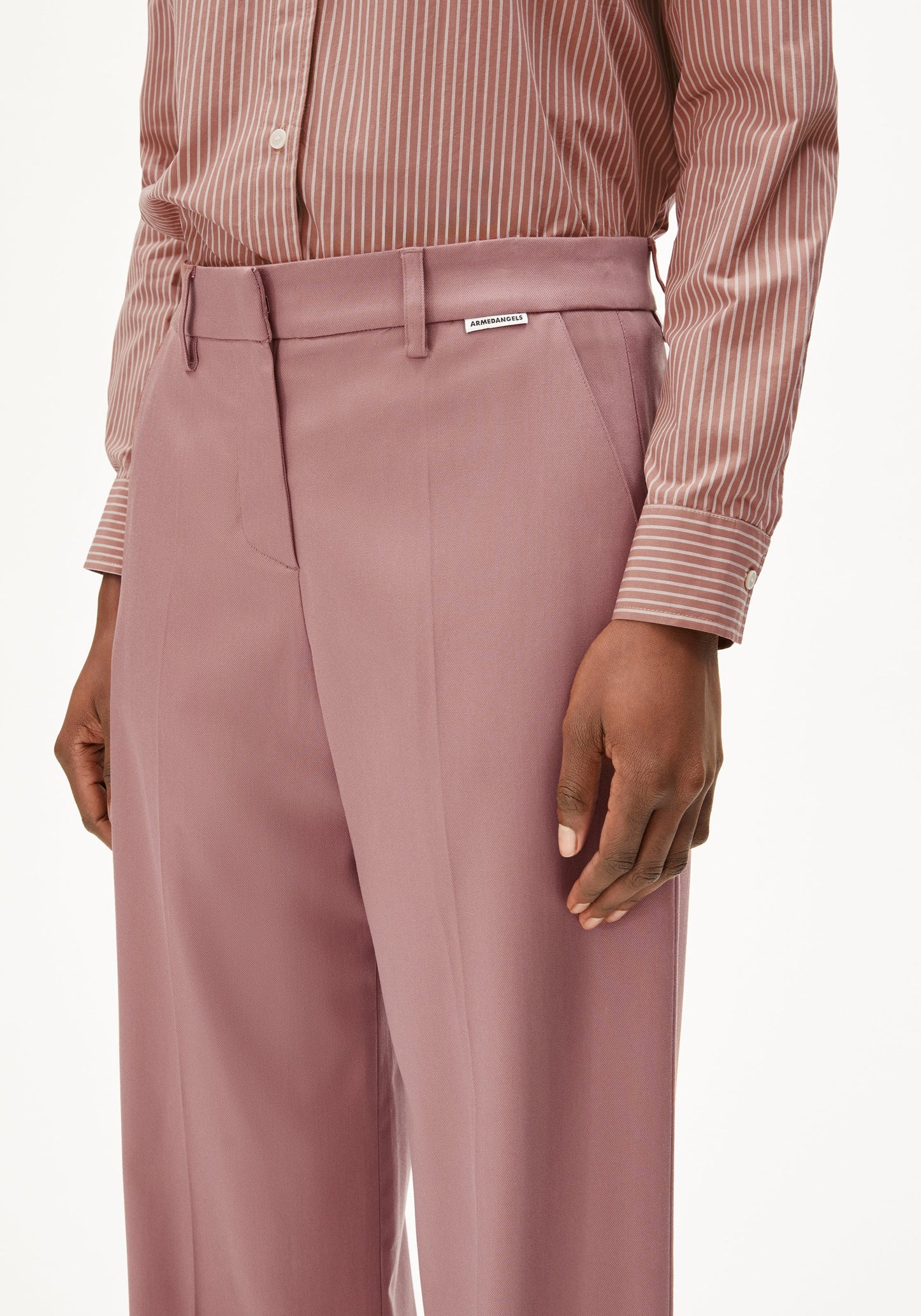 Leandraa Pants - Light Berry