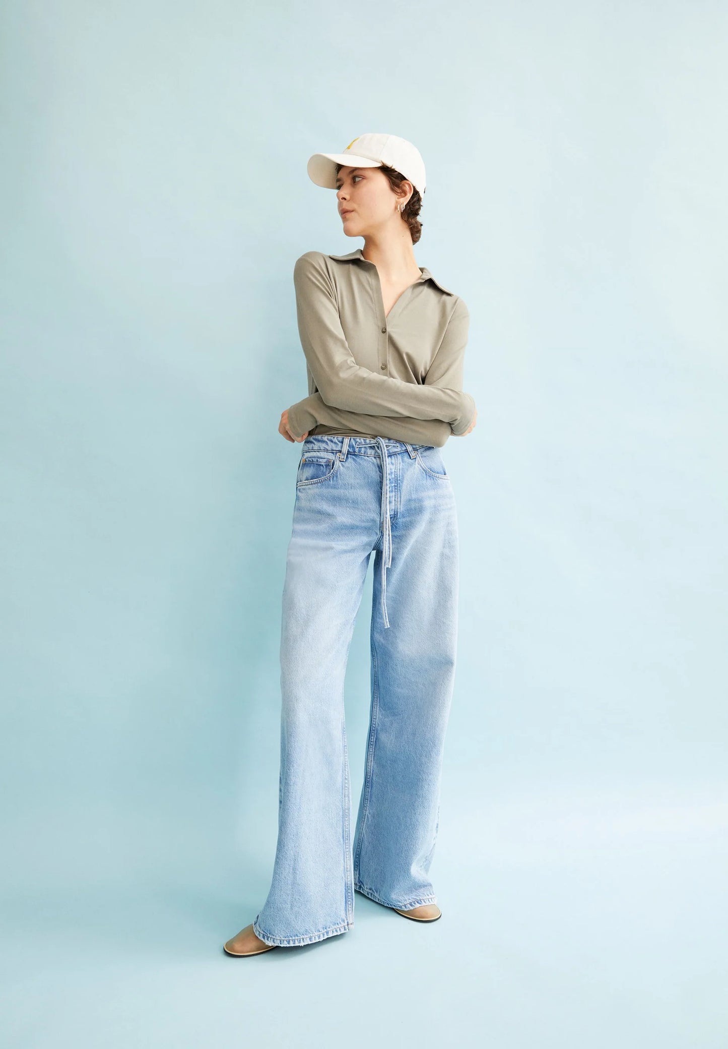 Detox Denim Astraeaas Wide Leg Jeans - Noise