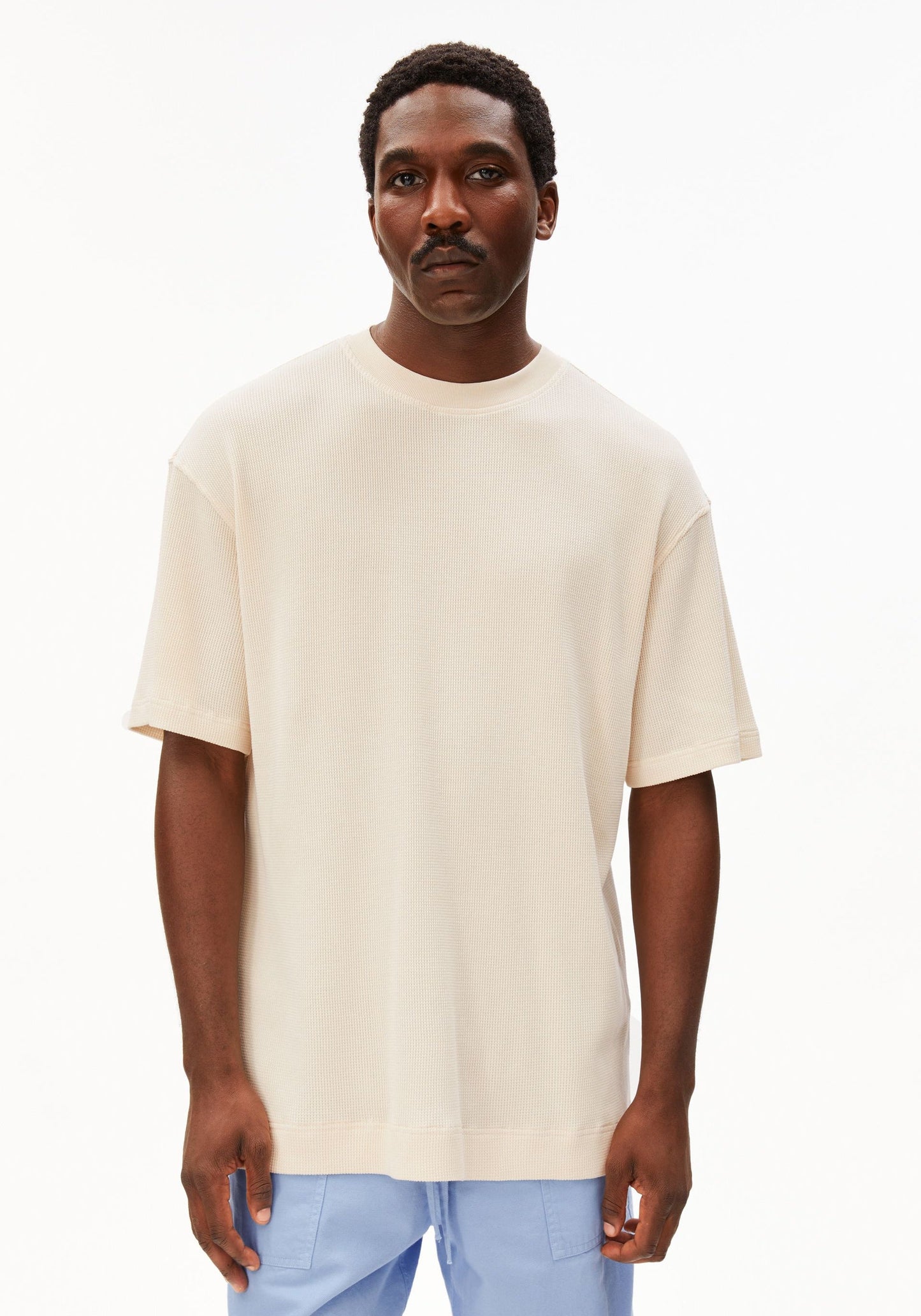 Maarkos Waffle T-Shirt - Pure