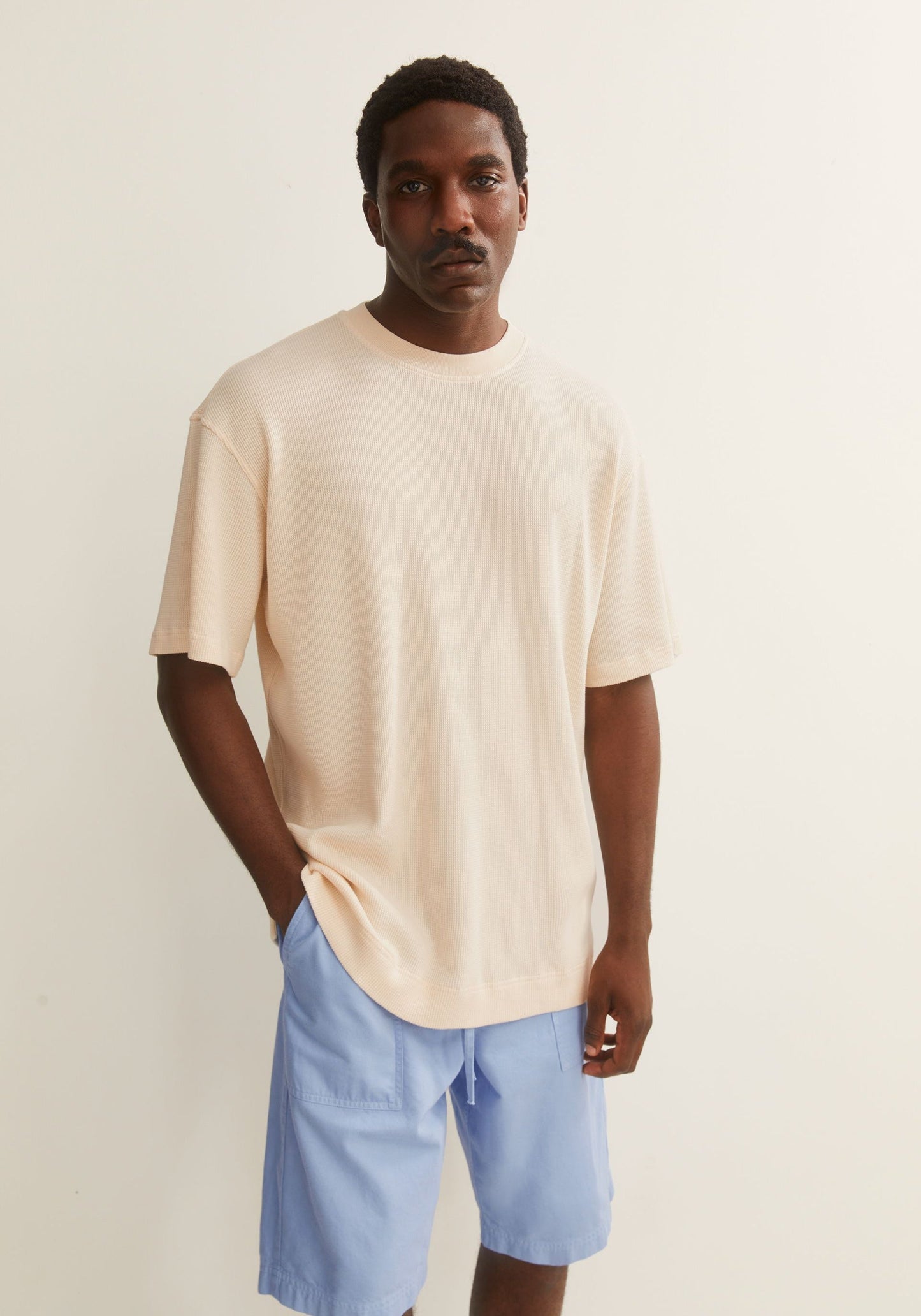 Maarkos Waffle T-Shirt - Pure