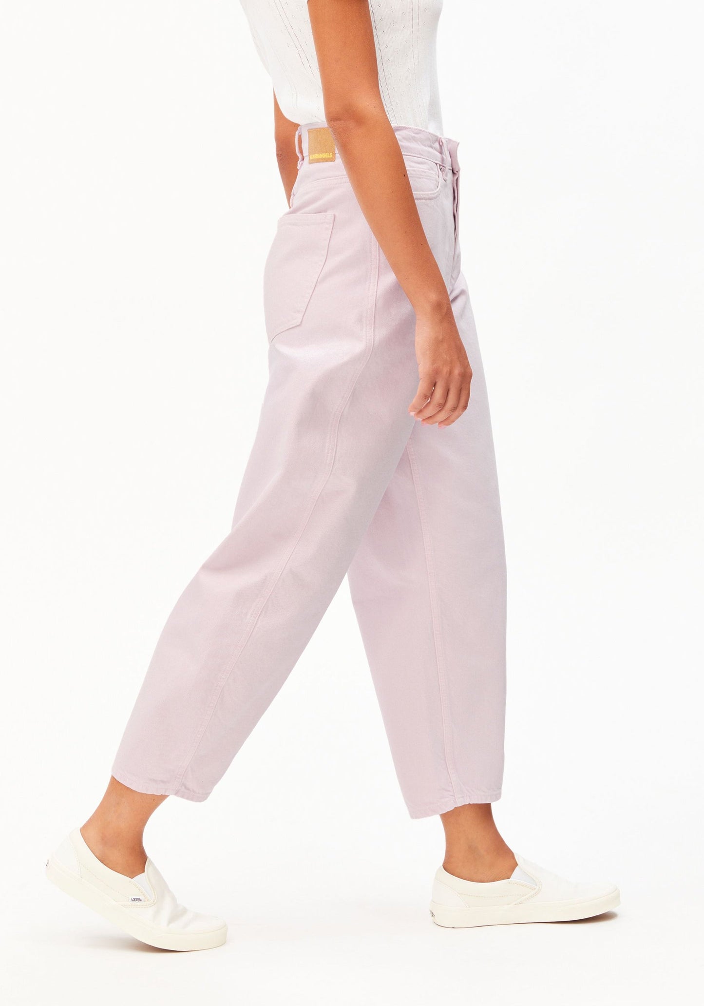 Detox Denim Baarly High Waist Barrel - Pink Mist