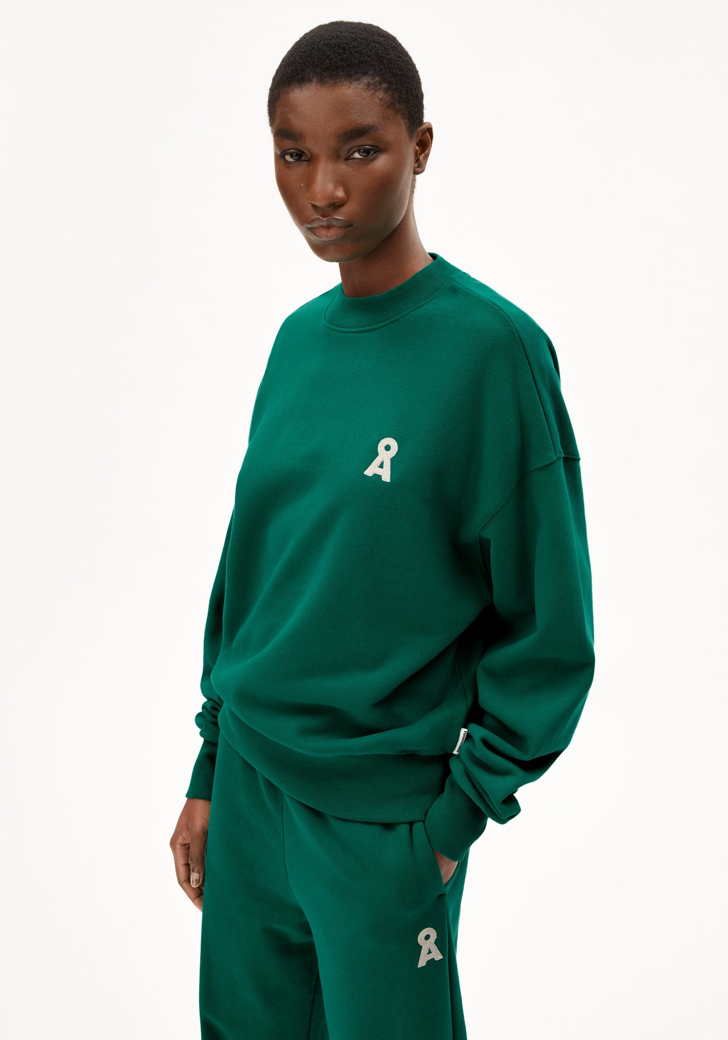 Alizaa Iconic A Sweat - Emerald Green