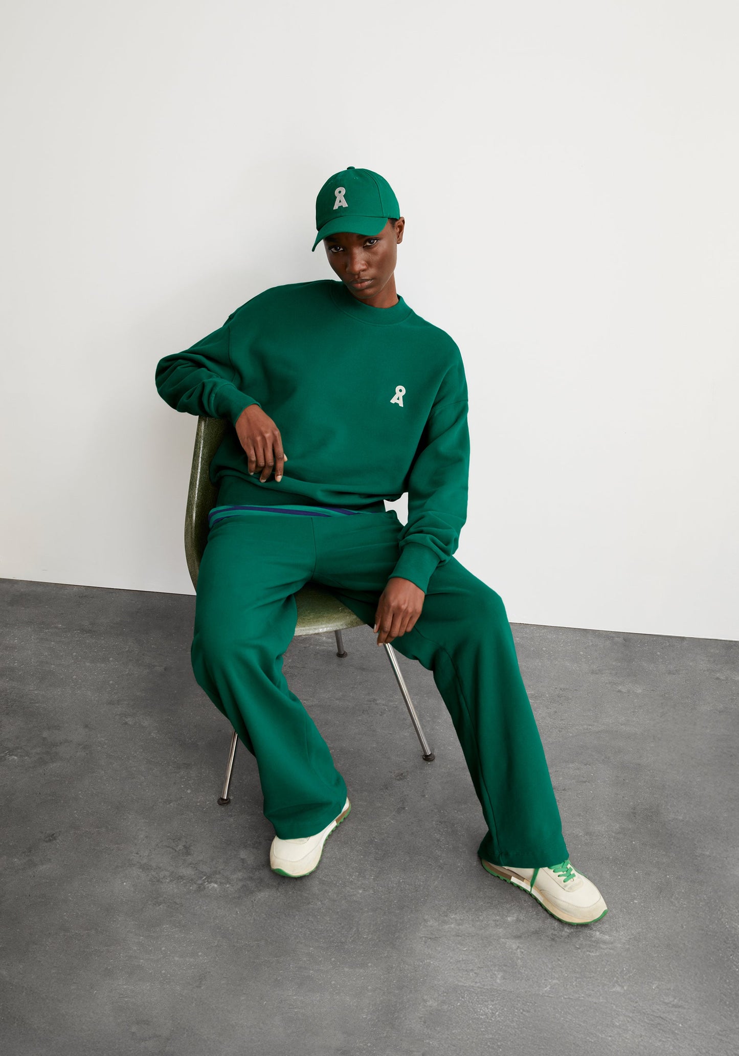 Alizaa Iconic A Sweat - Emerald Green