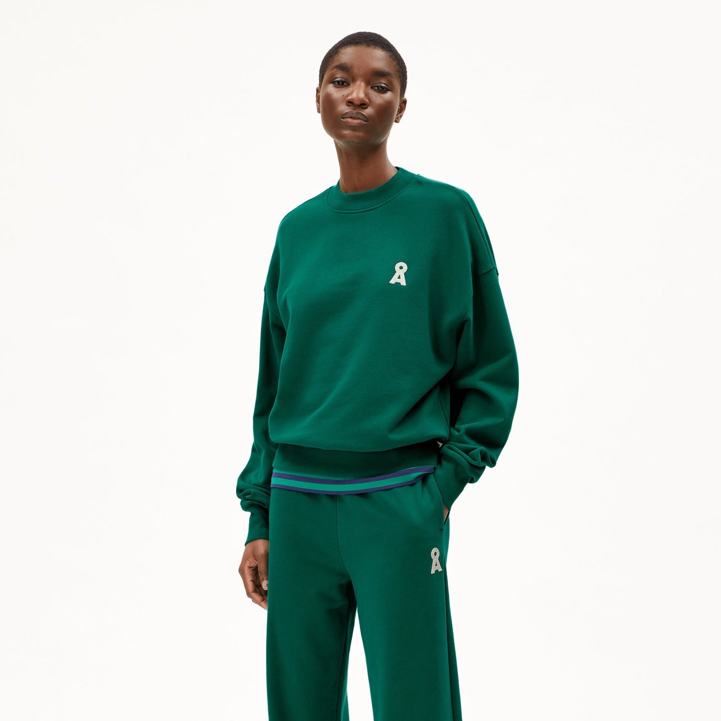 Alizaa Iconic A Sweat - Emerald Green