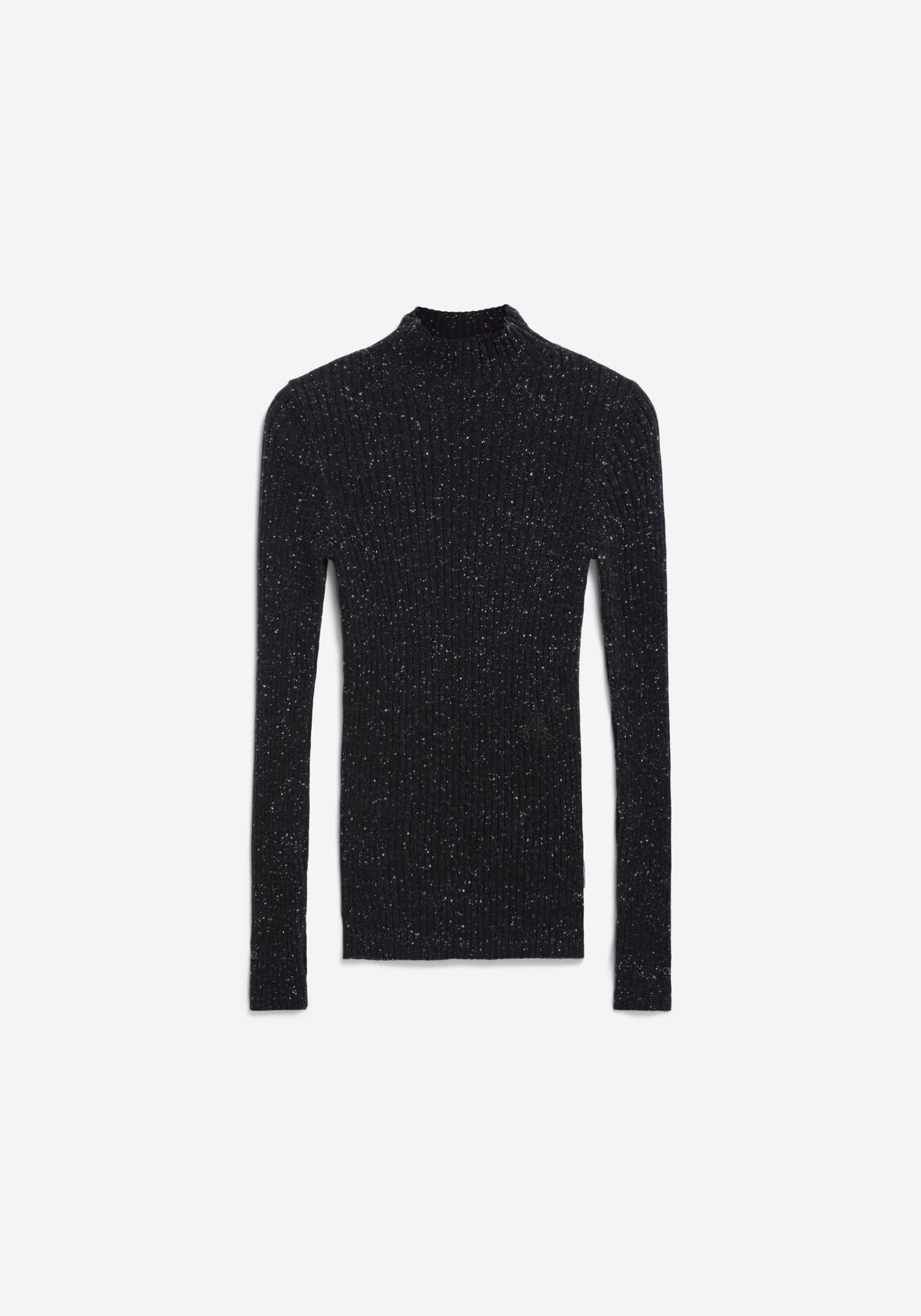 Tweed Longsleeve Alaania - Oatmilk/Black