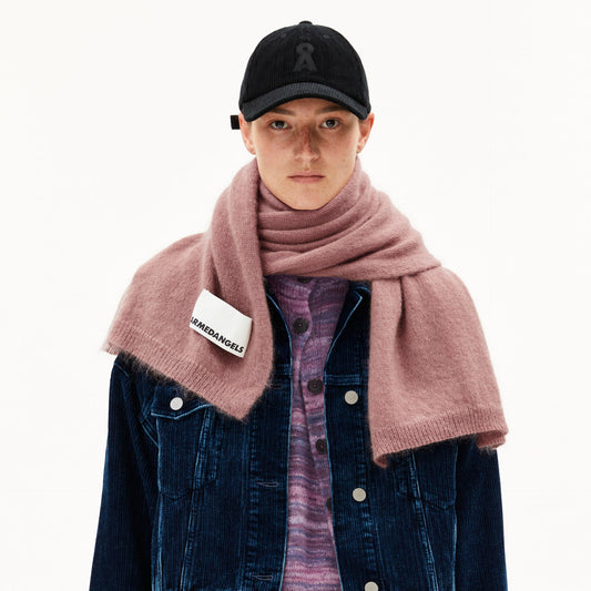 Yukinaa Solid Scarf - Light Berry