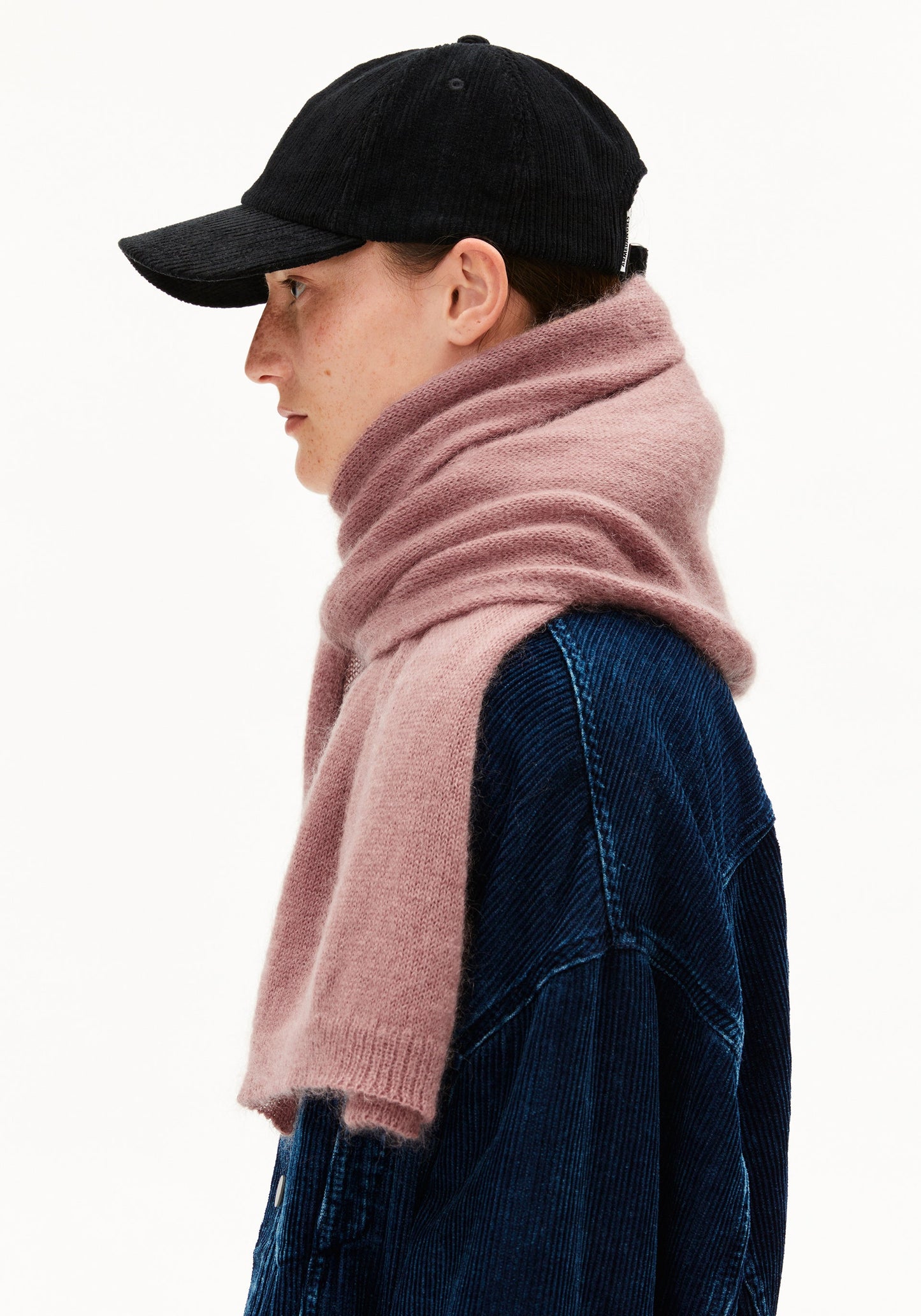 Yukinaa Solid Scarf - Light Berry