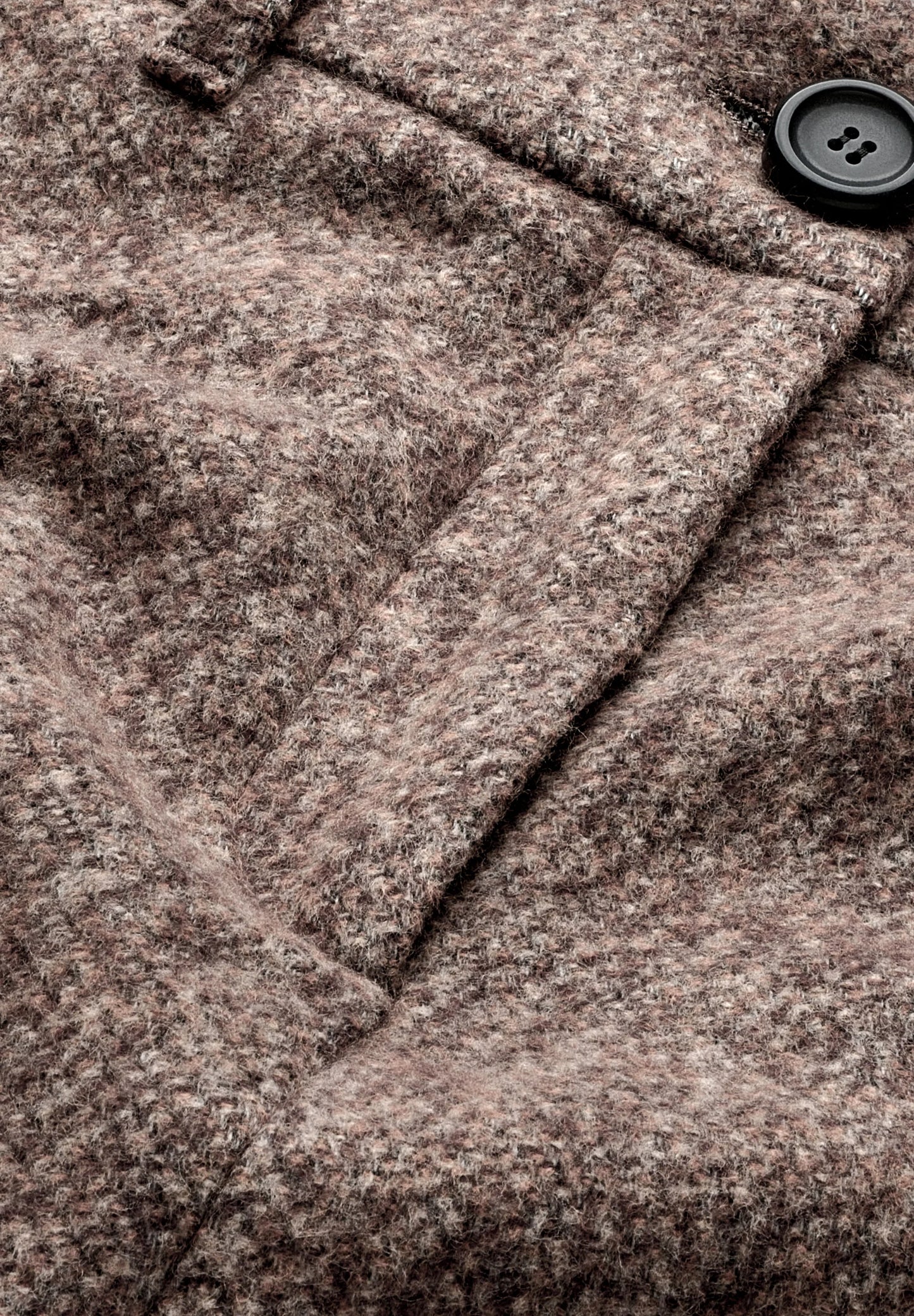 Hannaahla Tweed Woven Skirt - Pure/Walnut Cream