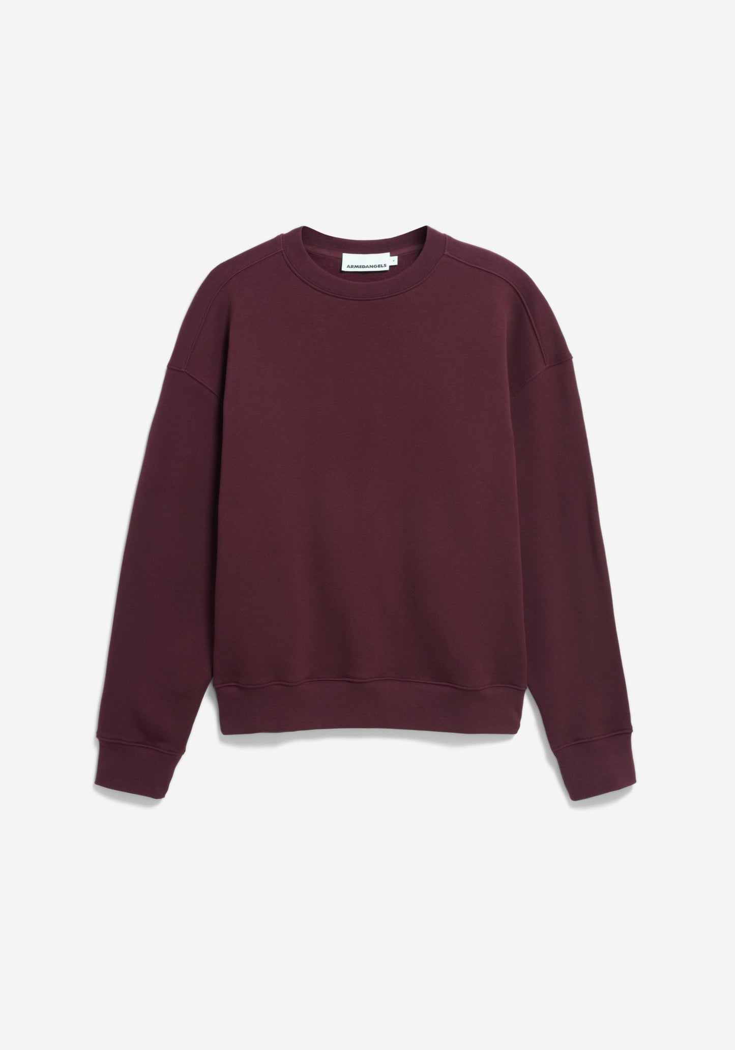 Emaal Zick Zack Sweater - Dark Cranberry