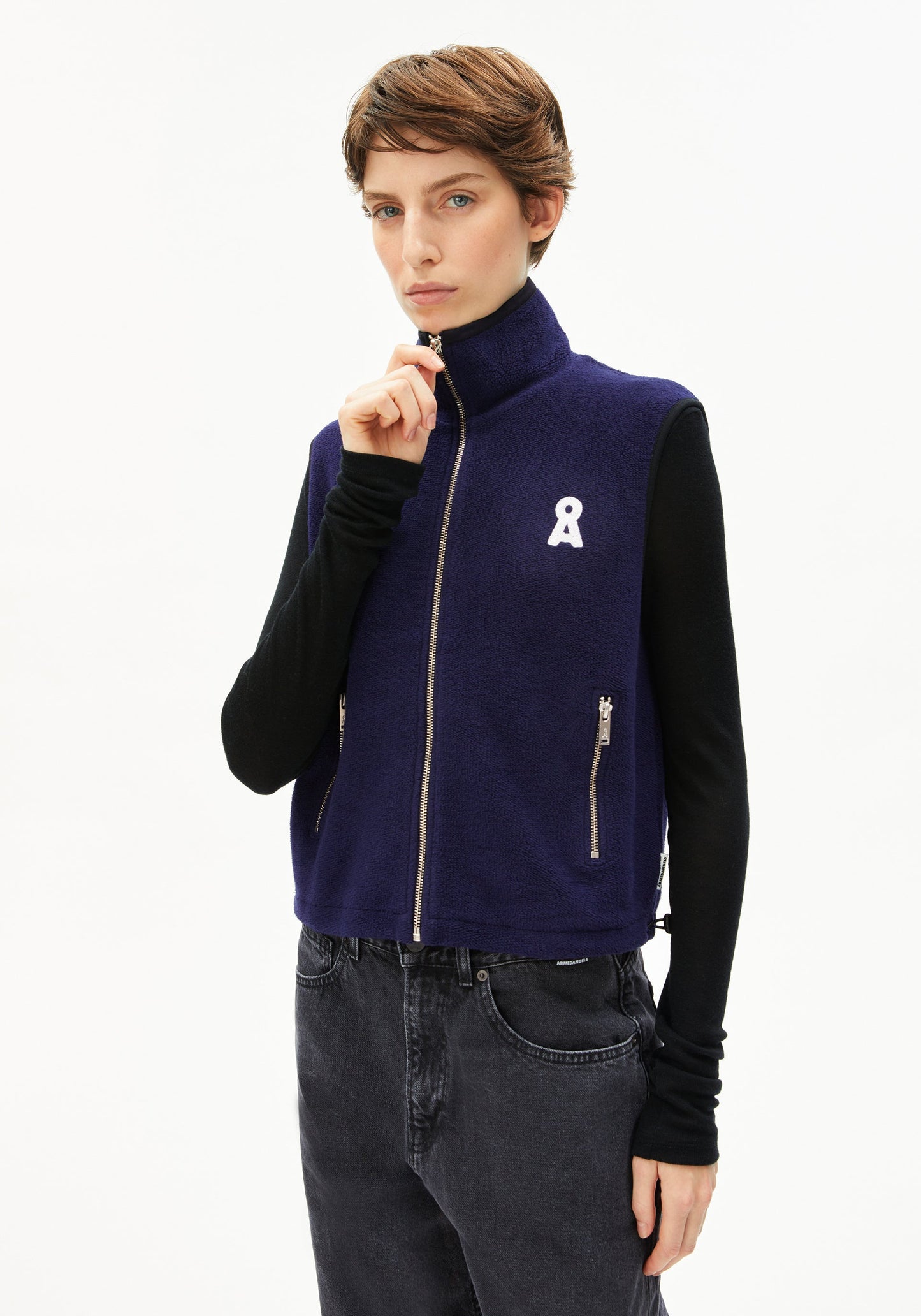 LAST ONE in XS - Karlenaa Iconic Jacket - Tinted Navy