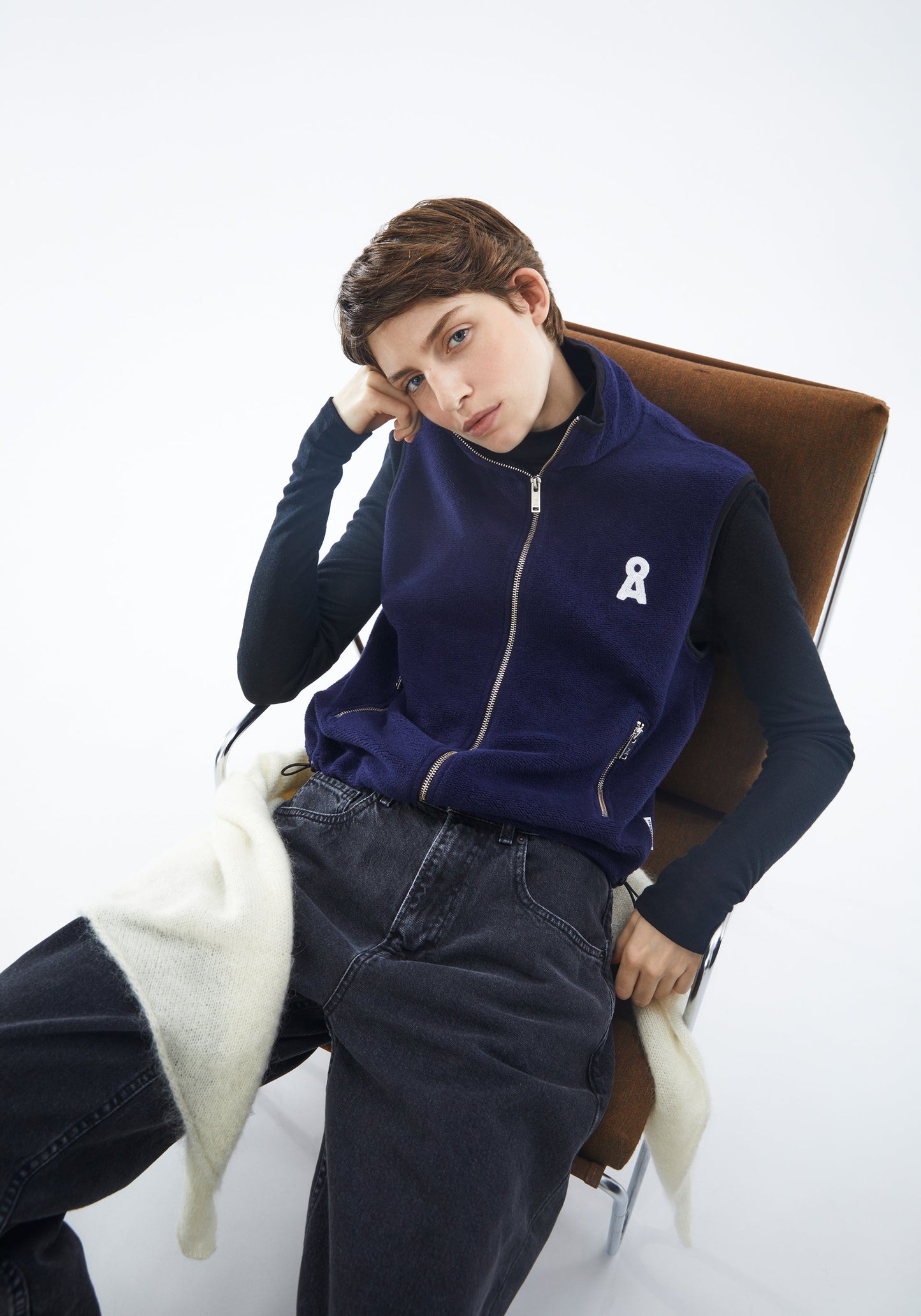 LAST ONE in XS - Karlenaa Iconic Jacket - Tinted Navy