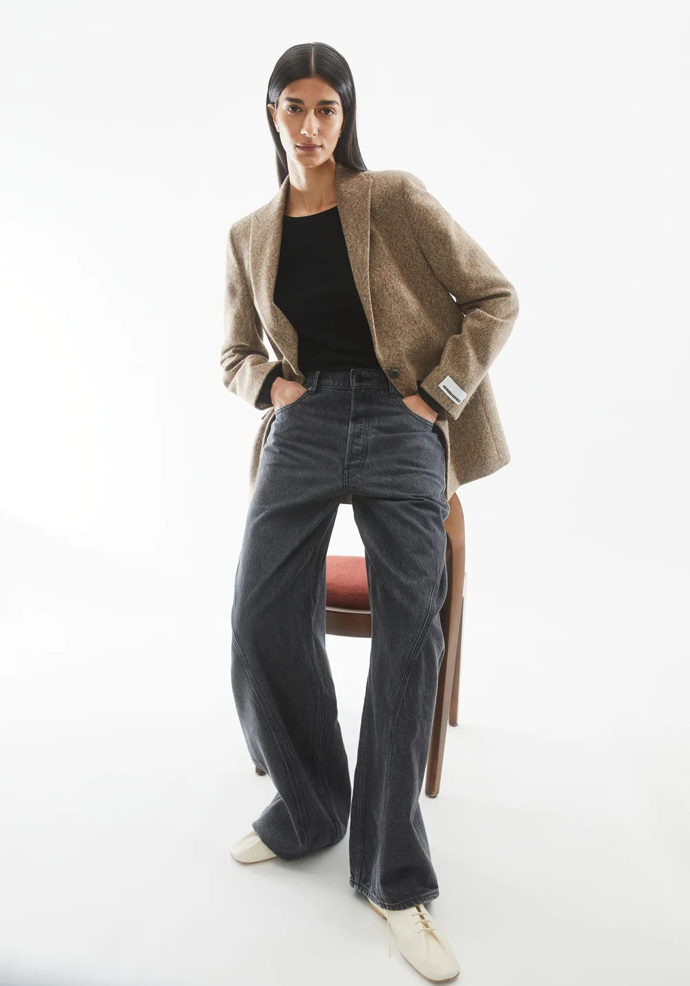 Detox Denim Aalthea Mid Waist Barrel - Corno