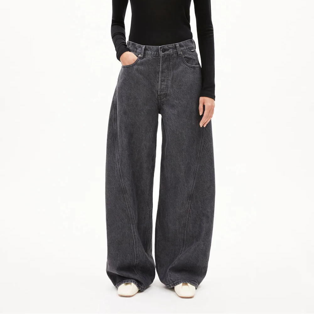 Detox Denim Aalthea Mid Waist Barrel - Corno