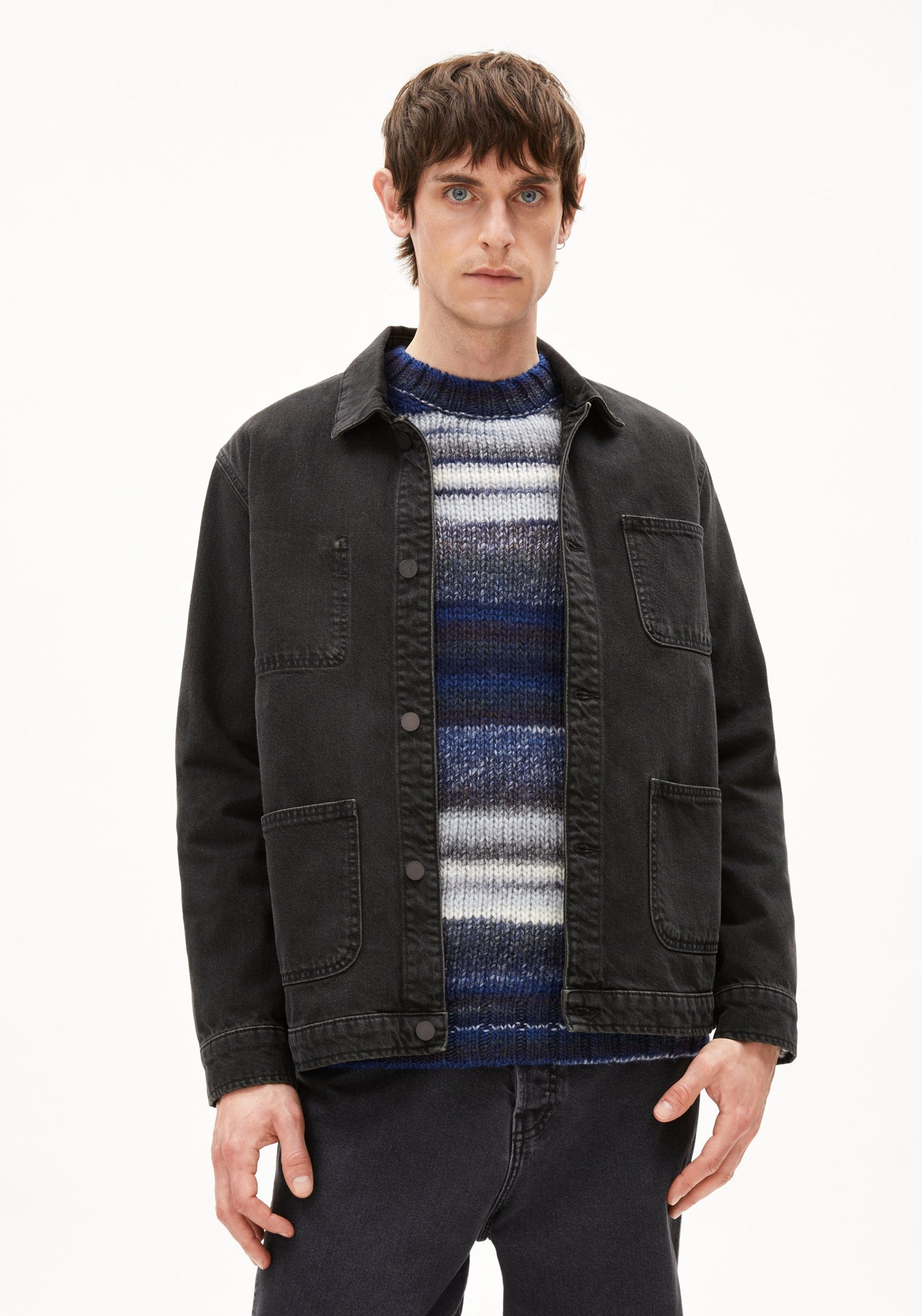 Fraanco Denim Jacket - Kona Black