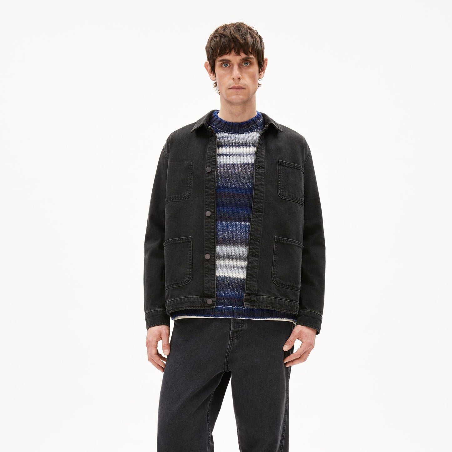 Fraanco Denim Jacket - Kona Black