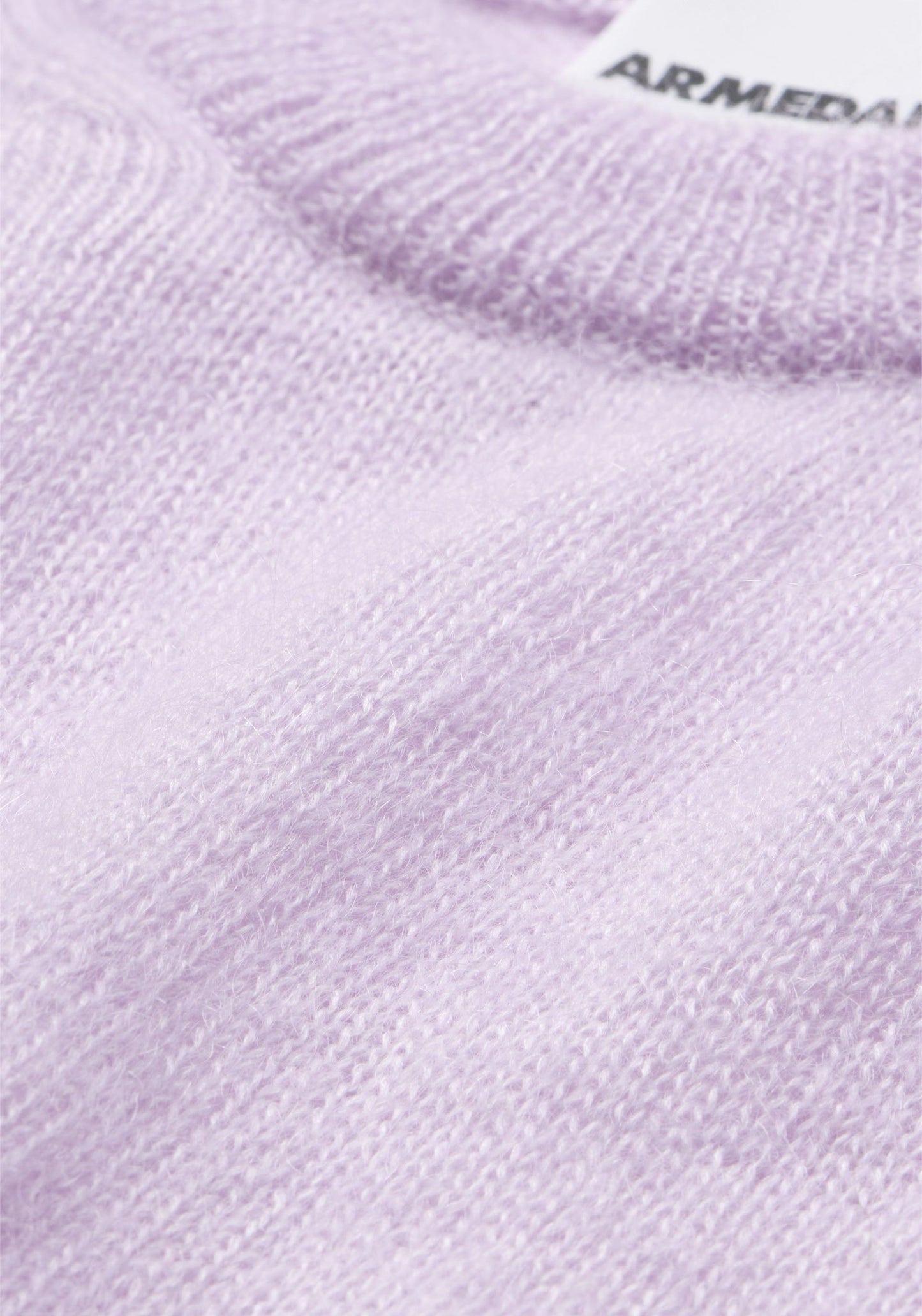 Mohair Blend Knit Vest - Moonlit Lilac