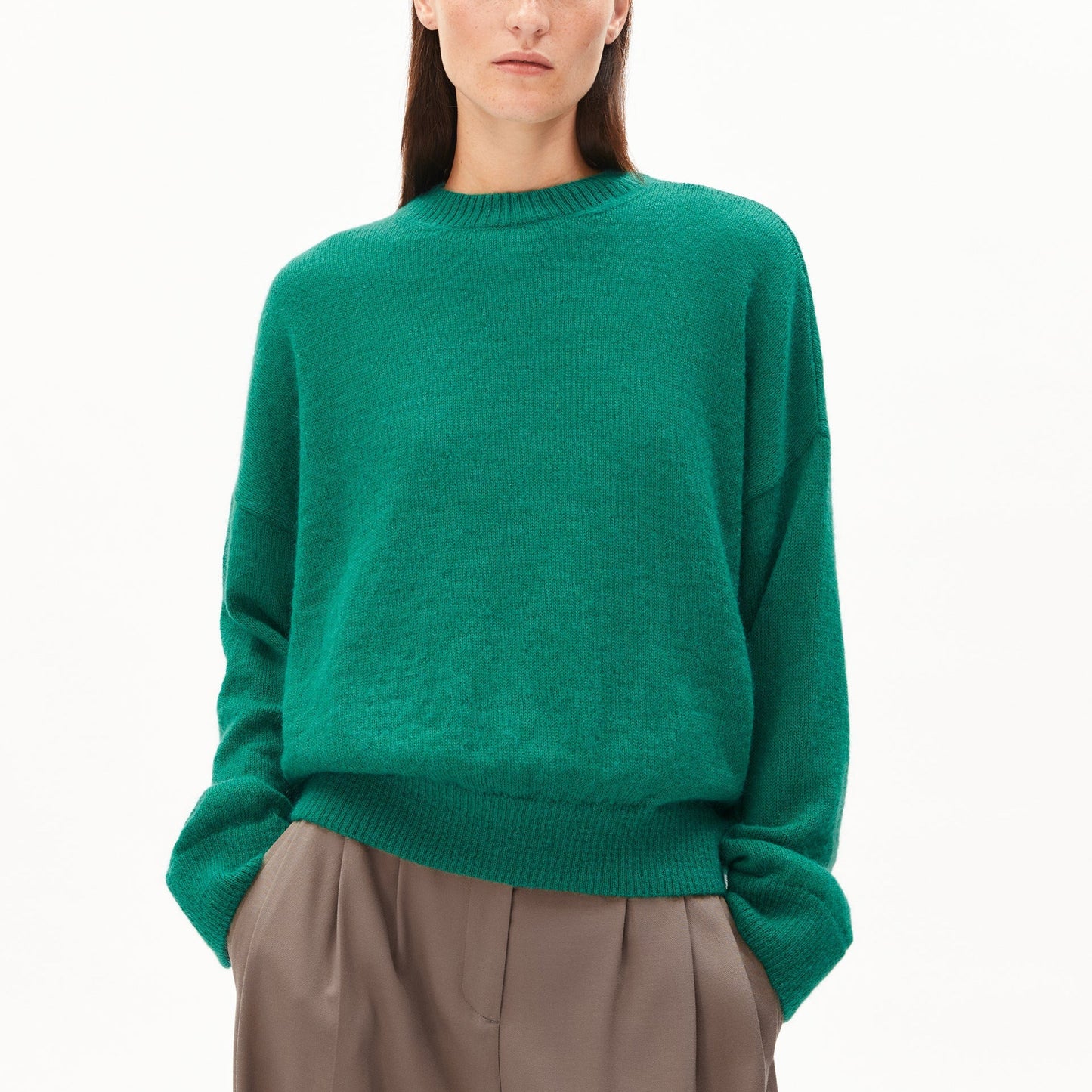 Suri Inariaas RWS Light Sweater - Emerald Green