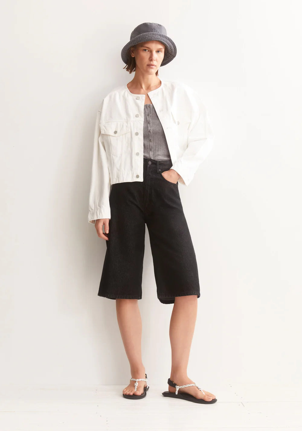 City Denim Shorts - Toluca