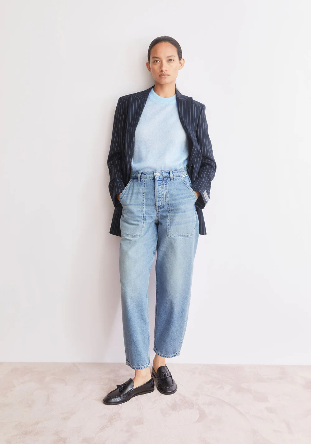 Detox Denim Baarly Carpenter High Barrel Jeans - Andromedar