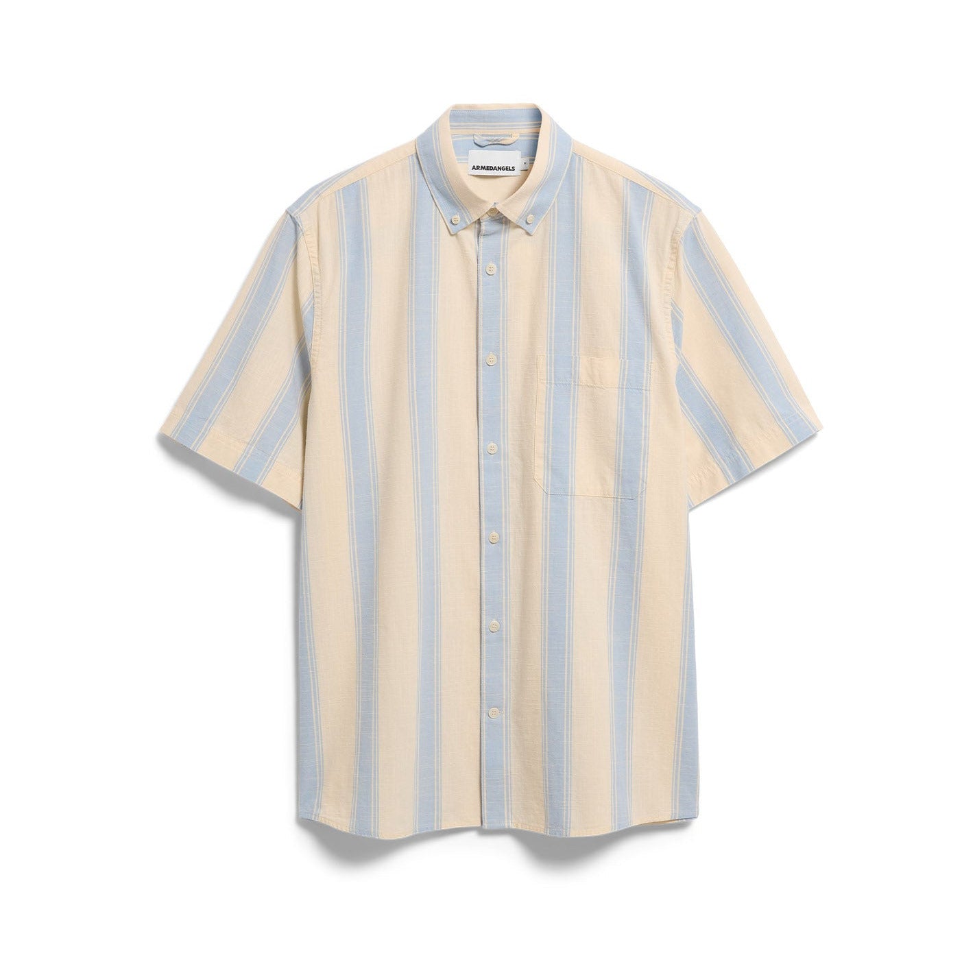Shortsleeve Striped Shirt - Wedgwood