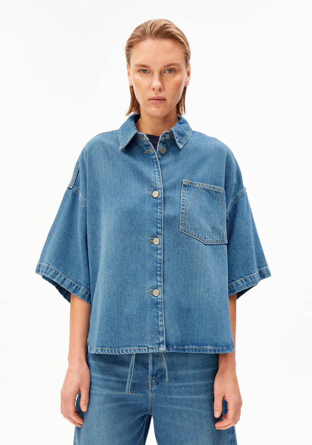 LAST ONES in M - Denim Overshirt - Laguna
