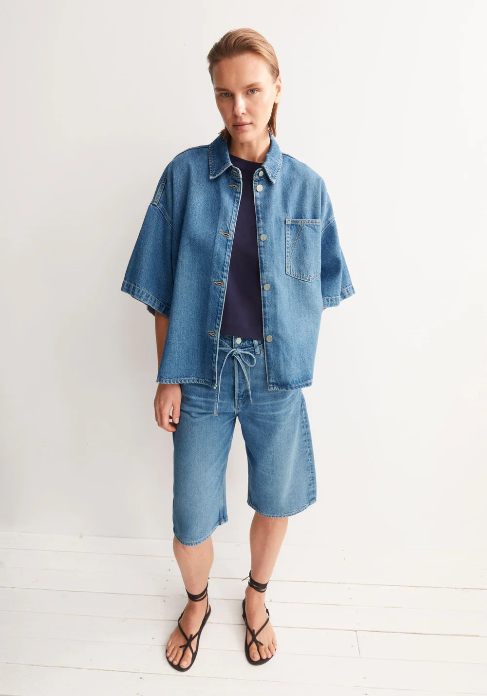 LAST ONES in M - Denim Overshirt - Laguna