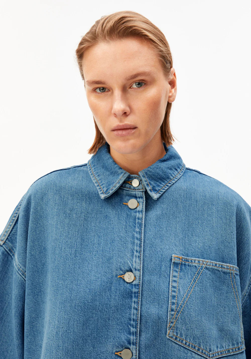 LAST ONES in M - Denim Overshirt - Laguna