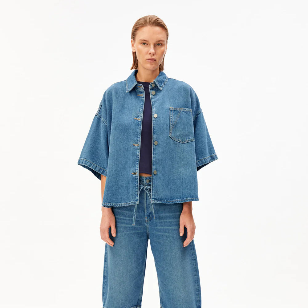 LAST ONES in M - Denim Overshirt - Laguna