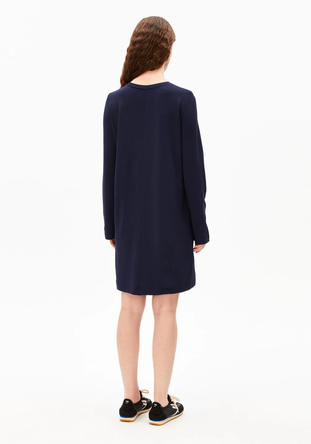 Maariliana Sweater Dress - Tinted Navy