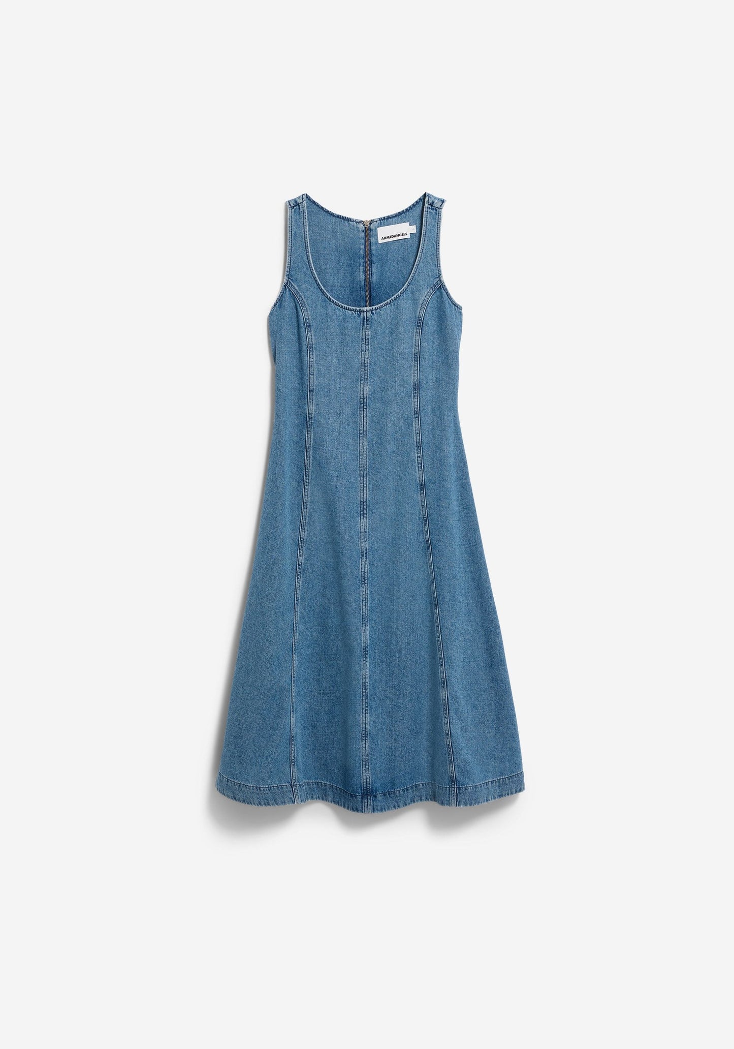 Denim Midi Dress - Muscari