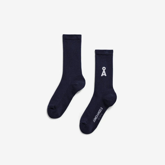 Saamus Bold Socks - Tinted Navy