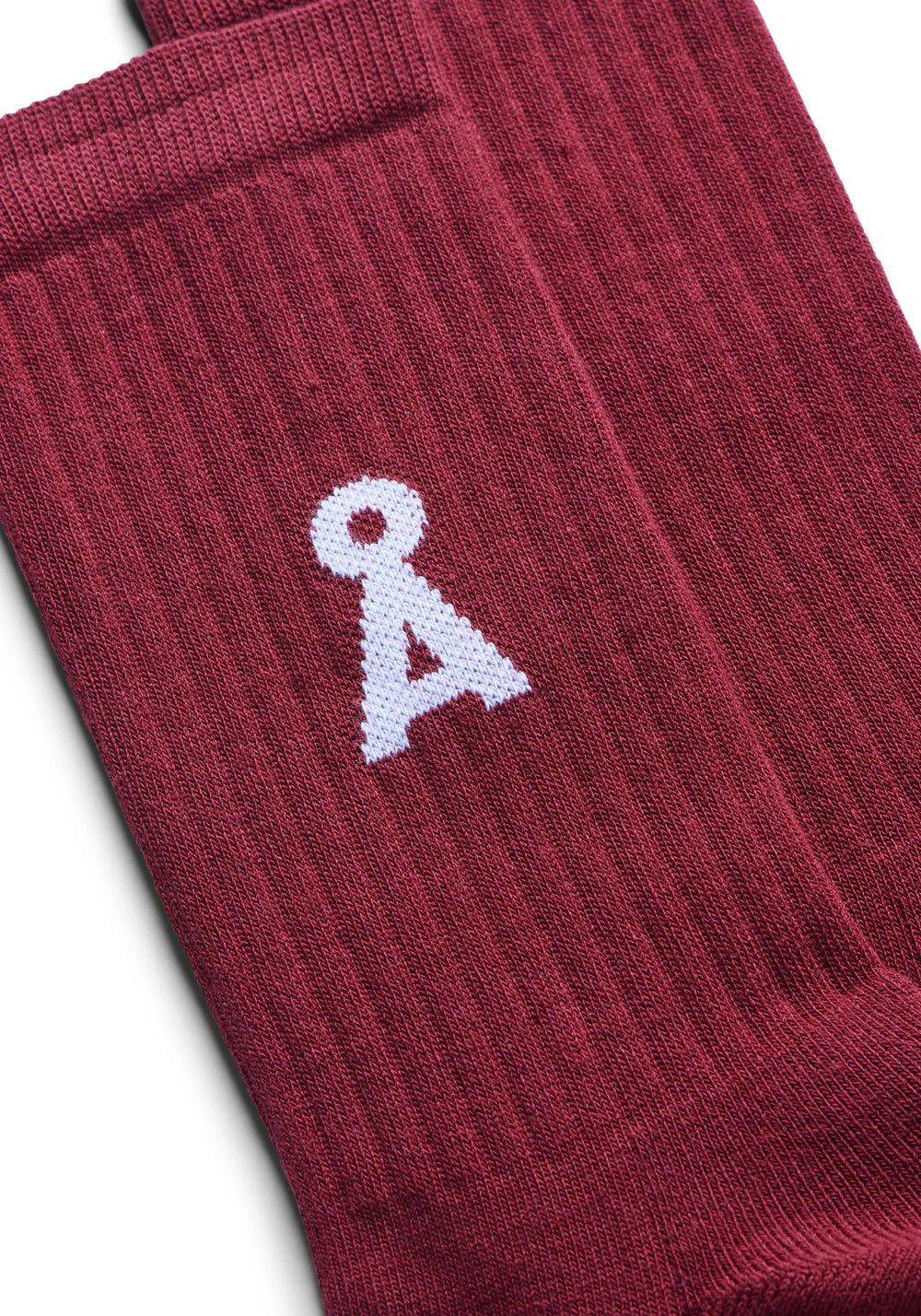 Saamus Bold Socks - Velvet Red