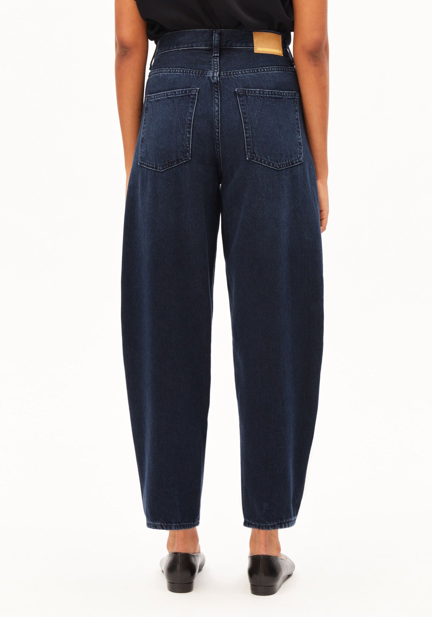 Detox Denim Baarly High Waist Barrel - Fluid Ink