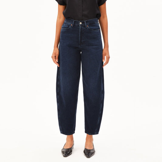 Detox Denim Baarly High Waist Barrel - Fluid Ink