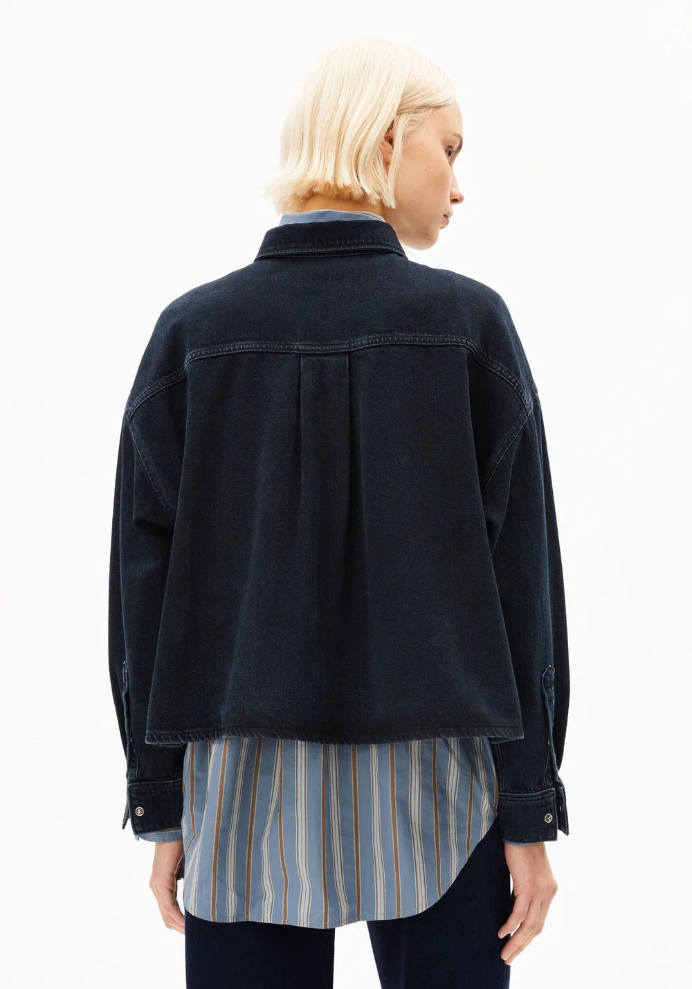 Nalaani Denim Blouse - Rinse