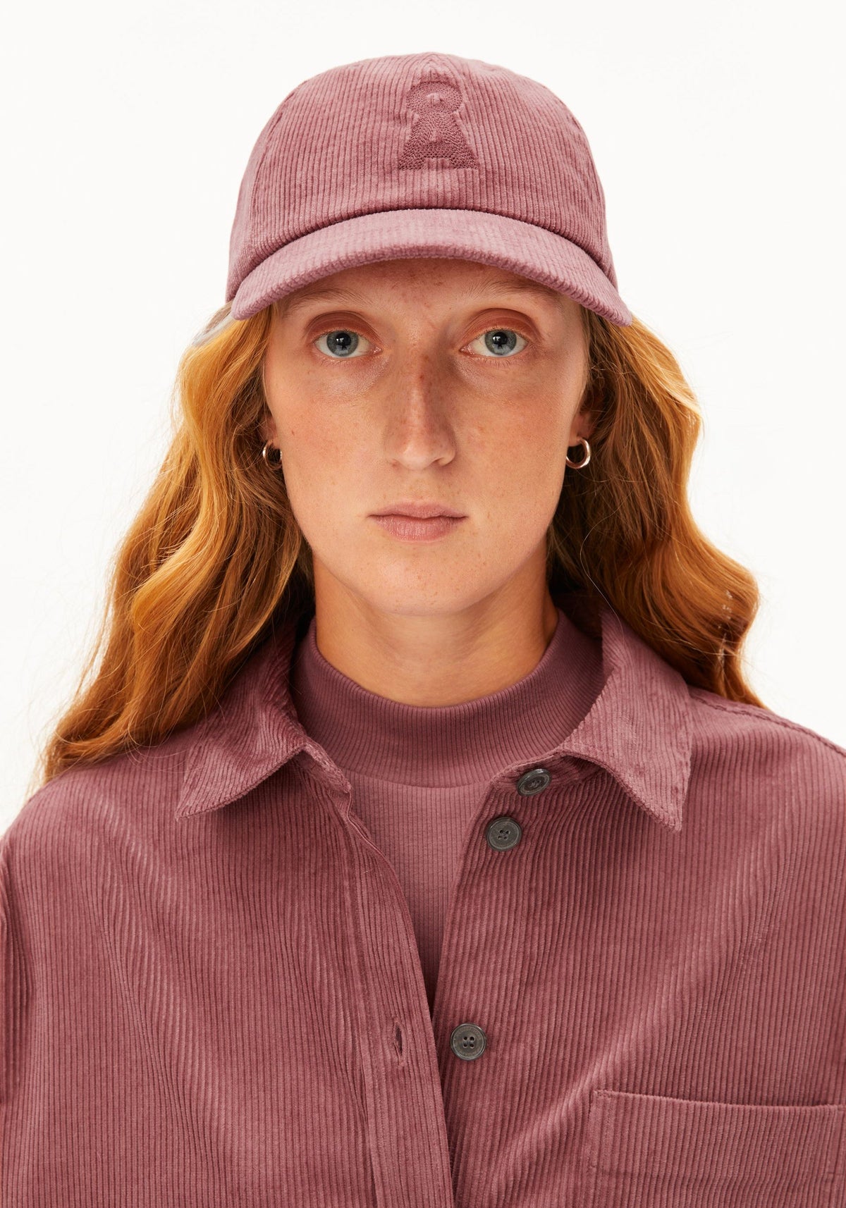 Yenaas Corduroy Cap - Velvet Ember