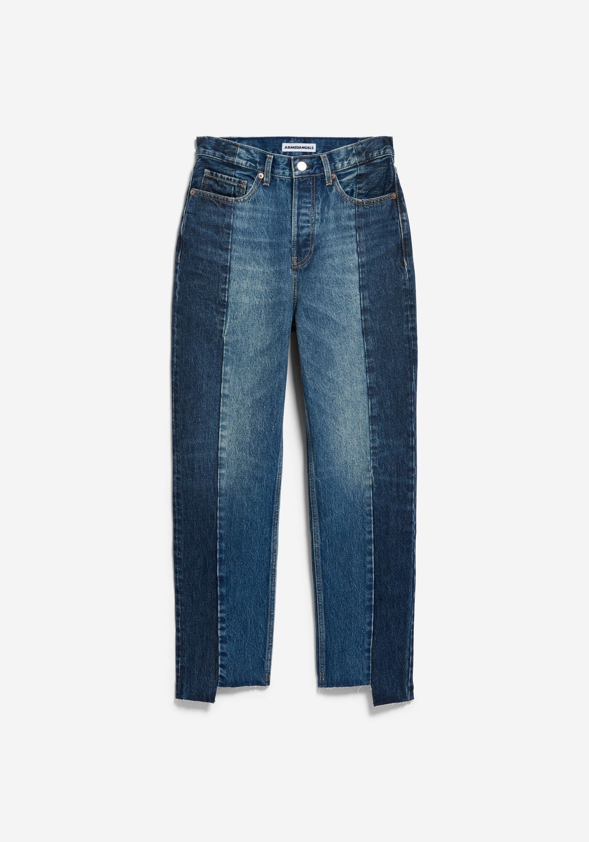 Aaikala Hight Waist Patch Jeans - Mosaic
