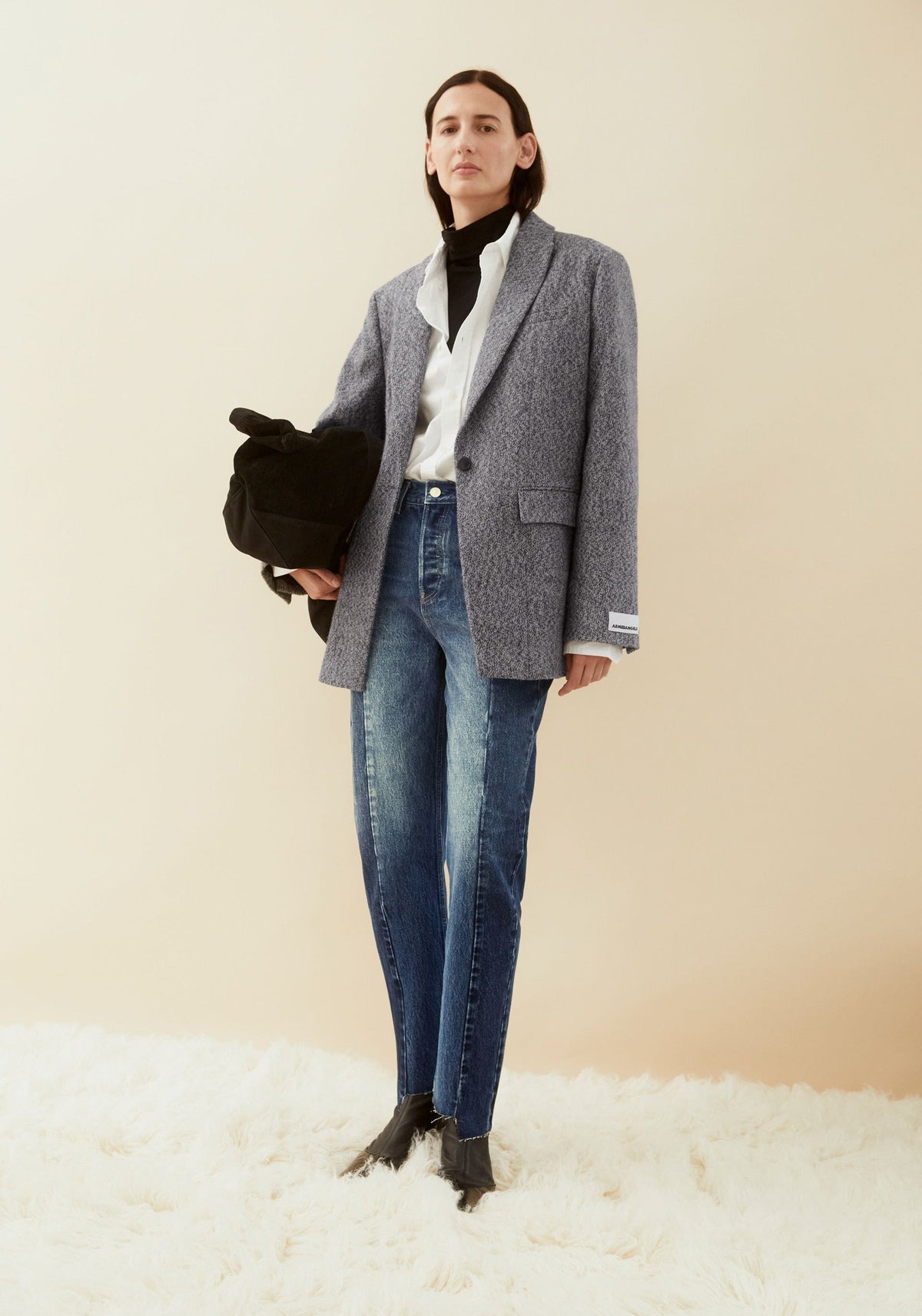 Aaikala Hight Waist Patch Jeans - Mosaic