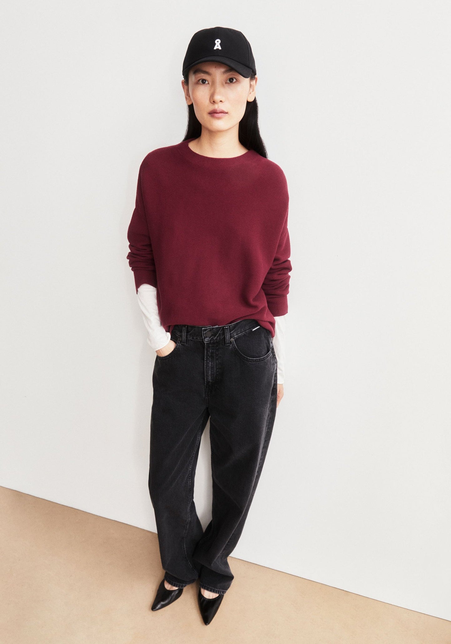 Merinaa Links Sweater - Red Velvet