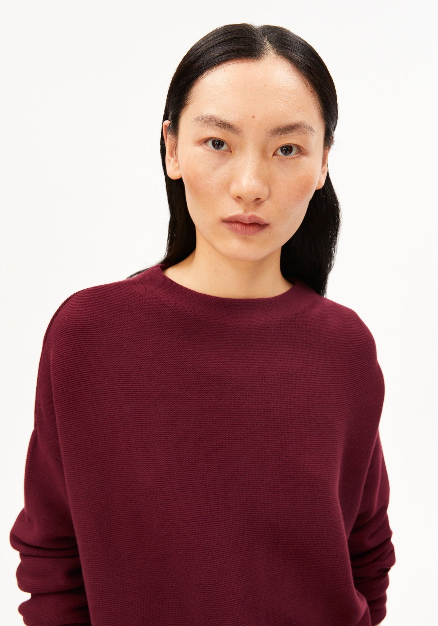 Merinaa Links Sweater - Red Velvet