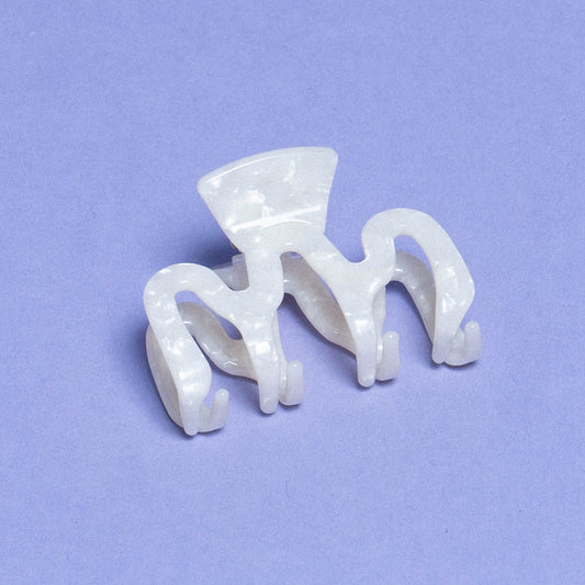 Hair Clip Medium - Oyster