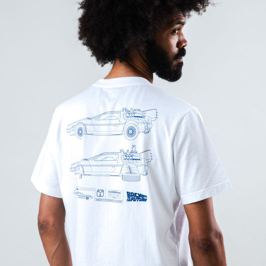 Back To The Future T-Shirt - Ecru