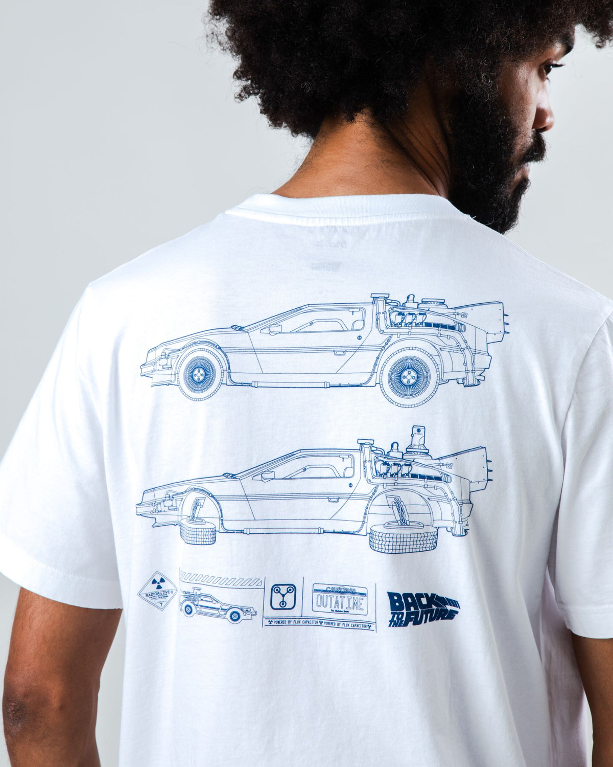 Back To The Future T-Shirt - Ecru