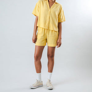 LAST ONE in S - Bubble Roxy Shorts - Yellow