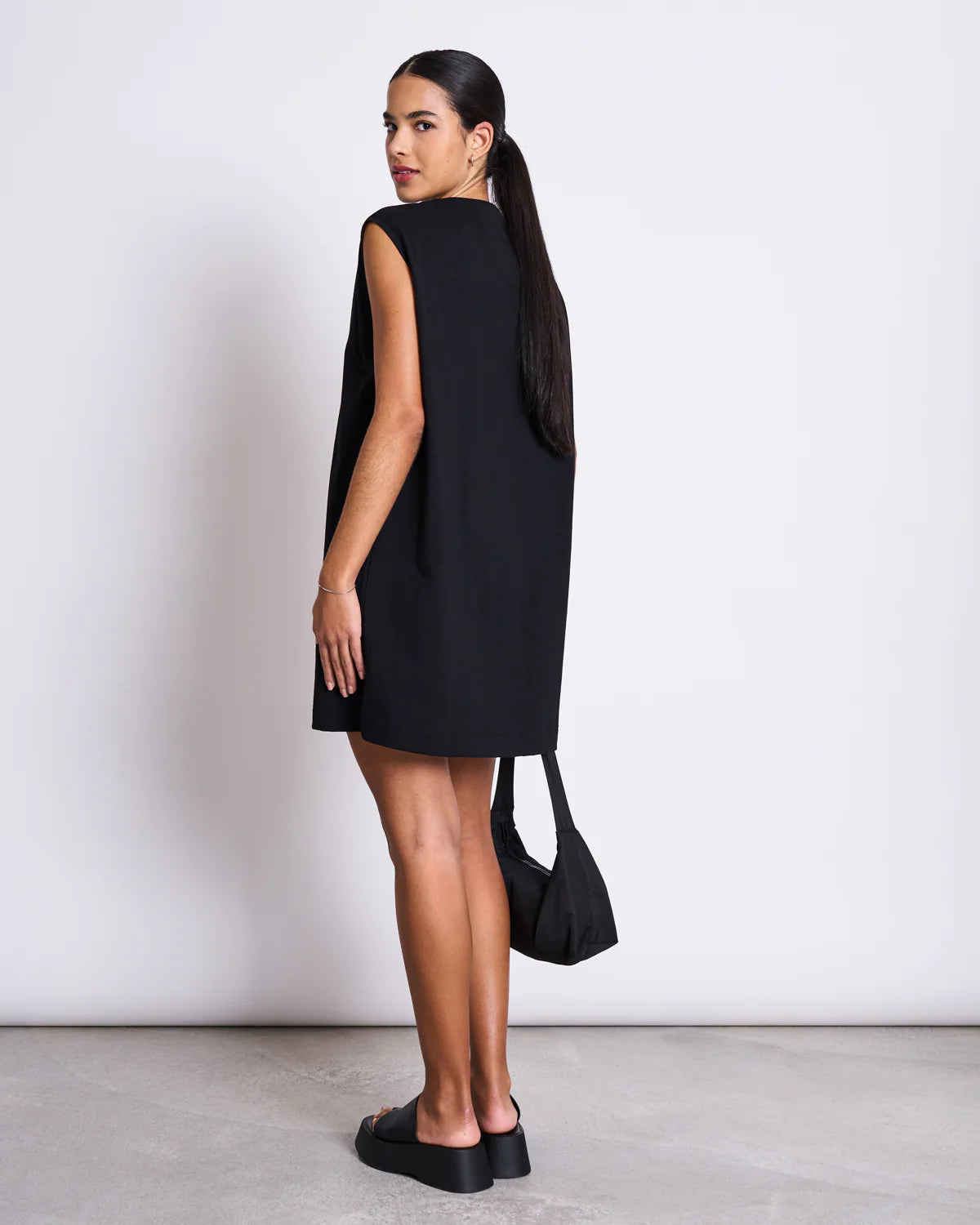 Naniti Mini Dress - Black