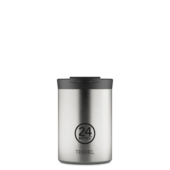 Travel Tumbler Brushed Steel